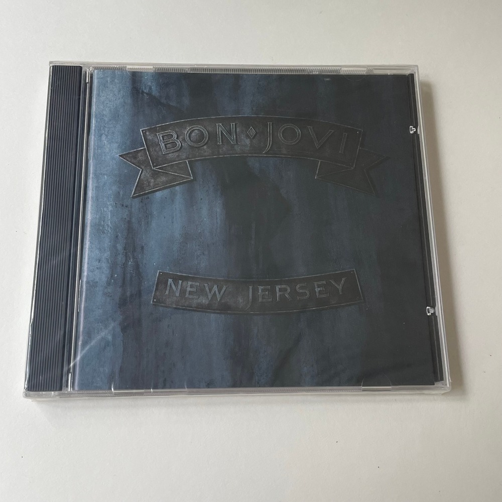 Bon Jovi New Jersey CD 1988 Mercury PolyGram Records Hard Rock Bad Medicine